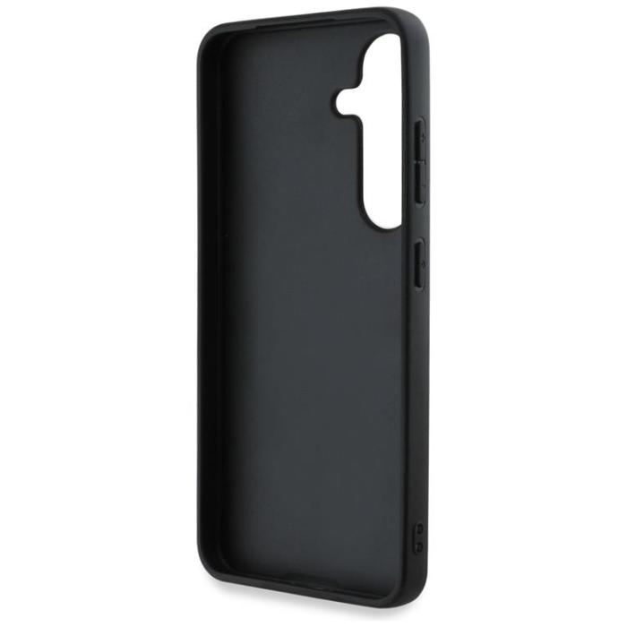 Guess - Guess Galaxy S25 Plus Mobilskal Grained Big 4G Logo Small Classic - Brun