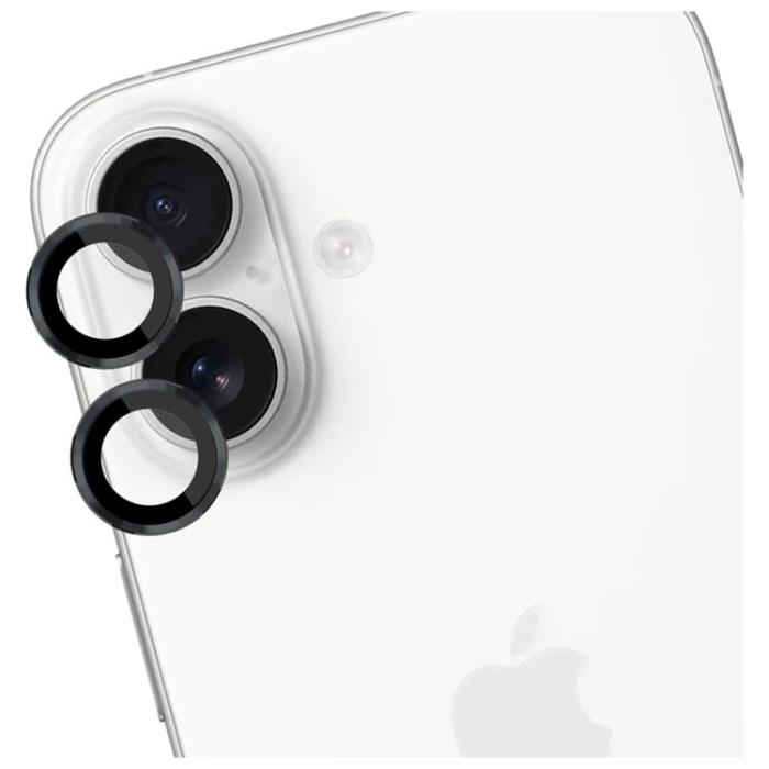 3MK - 3MK iPhone 17 Kameralinsskydd Härdat Glas Lens Pro - Svart
