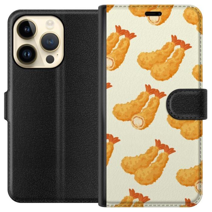 iSecrets - Plånboksfodral till Apple iPhone 14 Pro med Räkor