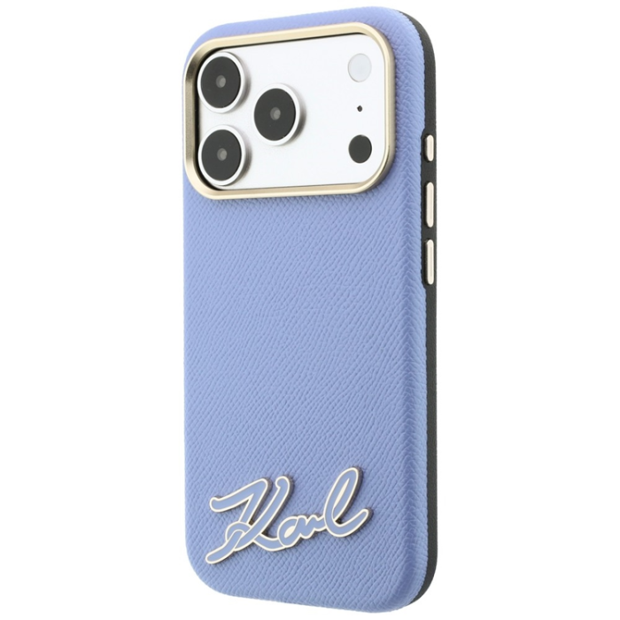 KARL LAGERFELD - Karl Lagerfeld Mobilskal För iPhone 18 Pro/17 Pro Magsafe Grained Resin