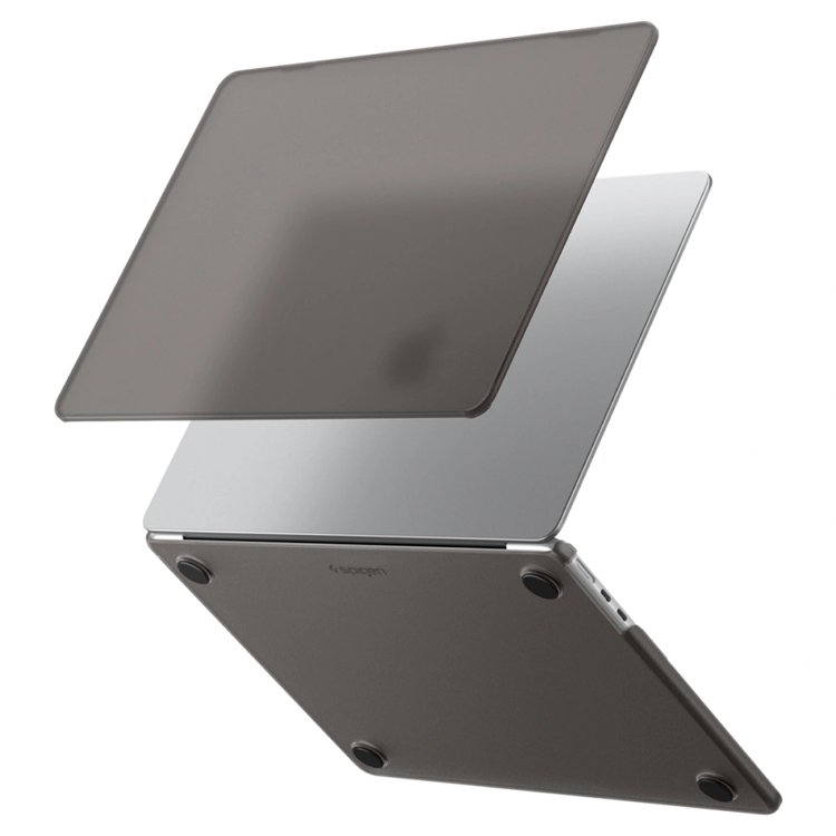 Spigen Skal För Macbook Air 13 Airskin - Frost Svart