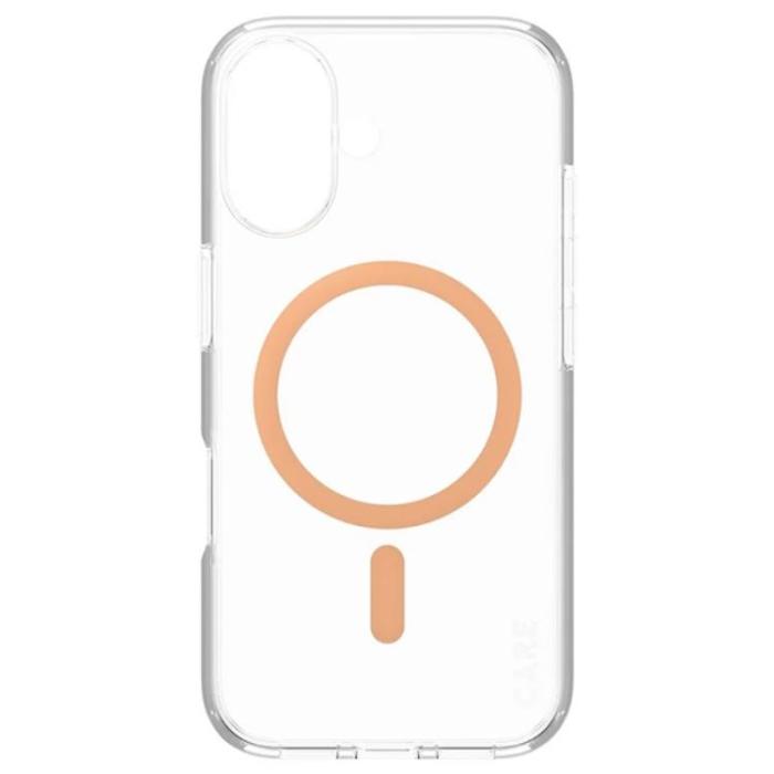 PanzerGlass - CARE By PanzerGlass iPhone 16 Plus Mobilskal MagSafe - Peachy