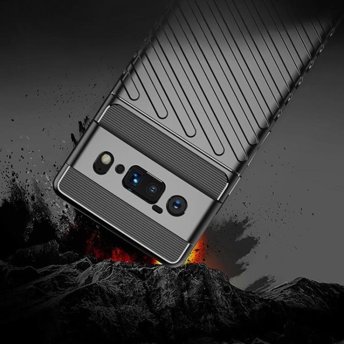 UTGATT1 - Thunder Flexible Skal Google Pixel 6 Pro - Svart