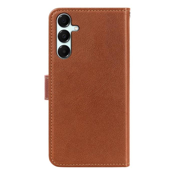 OEM - Samsung Galaxy A37 Fodral RFID Skydd Konstläder - Brun
