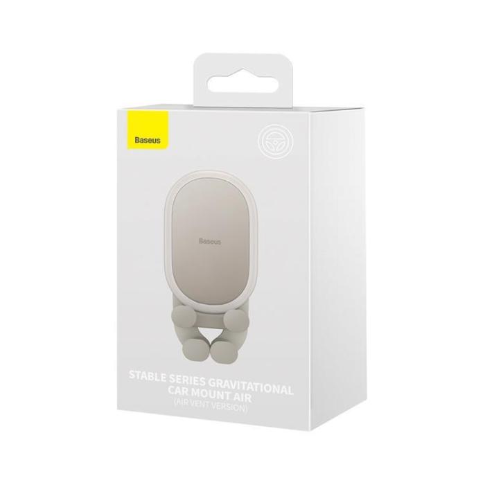 UTGATT1 - Baseus Bilhållare Stable Air Vent - Vit