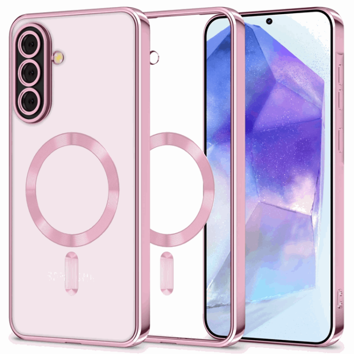 Tech-Protect - Tech-Protect Galaxy A56 5G Mobilskal Magsafe Magflex - Rosaguld