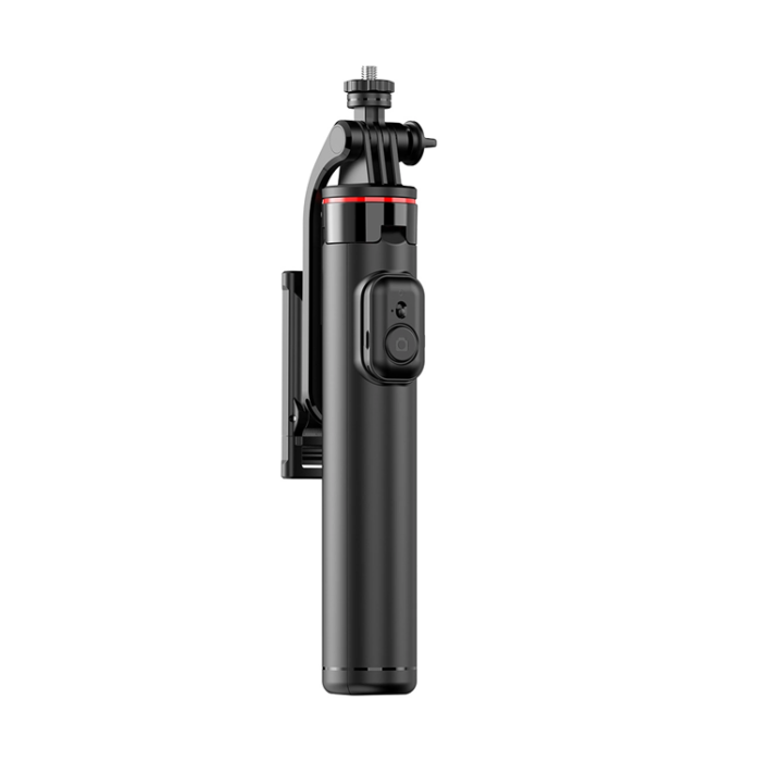 OEM - Selfiestick Teleskopstativ 1.3m Med Mobilhållare - Svart