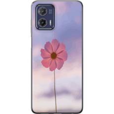 iSecrets - Mobilskal till Motorola Moto G73 med Rosa blomma