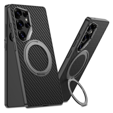 GKK - GKK Galaxy S25 Ultra Mobilskal MagSafe Kickstand Large Lens Cutout