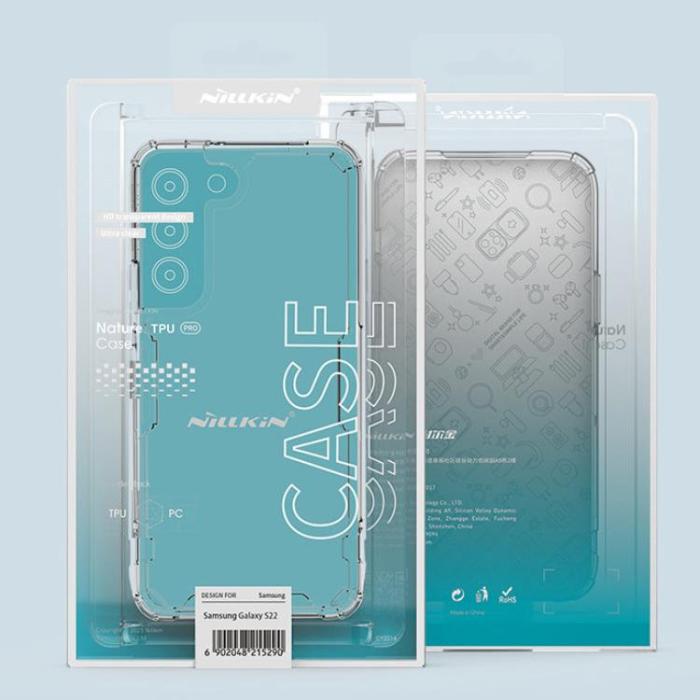Nillkin - Nillkin Armored Nature Pro Skal Galaxy S22 Plus - Clear