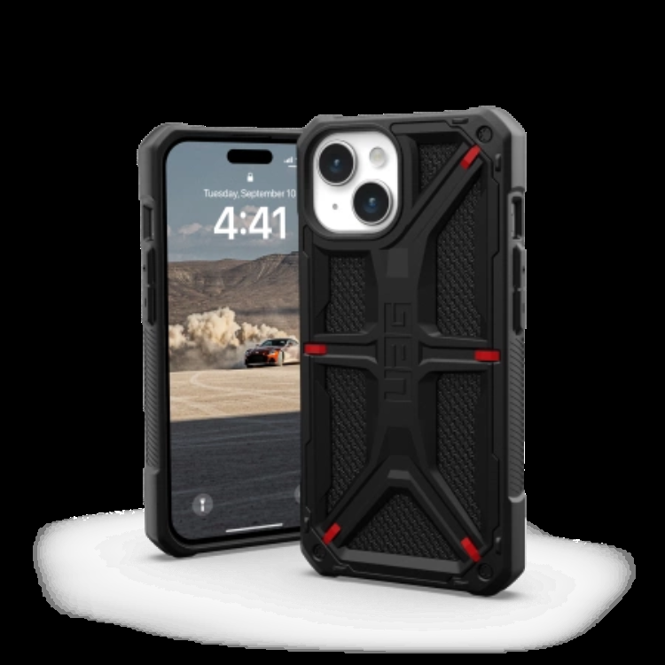 UAG iPhone 15 Mobilskal Monarch Kelvar - Svart | 2353 | AlltMobil