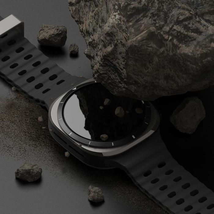 Ringke - Ringke Samsung Galaxy Watch Ultra (47 mm) Skal + Härdat Glas Skärmskydd