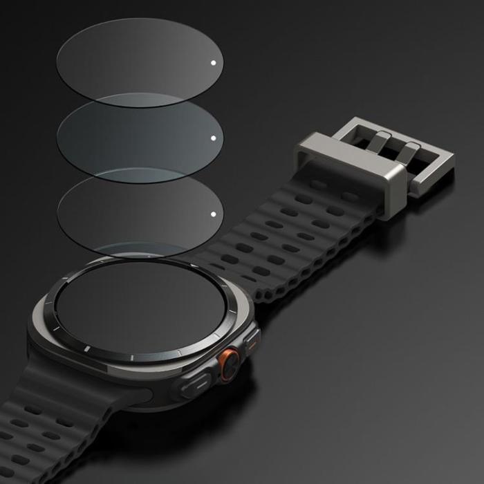 Ringke - Ringke Samsung Galaxy Watch Ultra (47 mm) Skal + Härdat Glas Skärmskydd