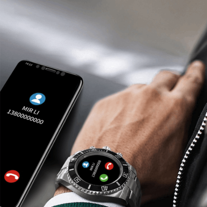 A-One Brand - Smart Watch - TräningKlocka AW12 - Svart/Guld
