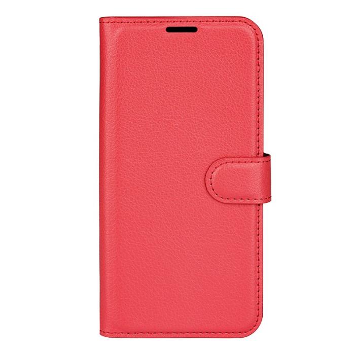 OEM - AMORUS Samsung Galaxy S26 / S26 Pro Plånboksfodral Konstläder - Röd