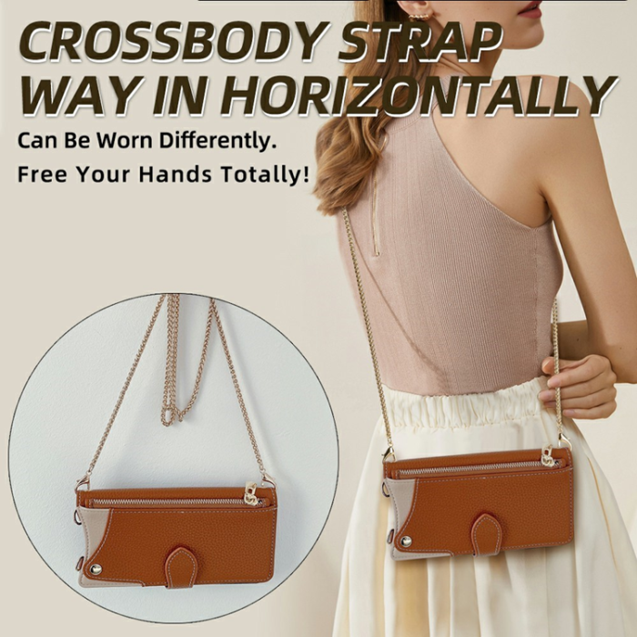 A-One Brand - OnePlus 15 5G Plånboksfodral Irregular Tail Style Läder - Brun