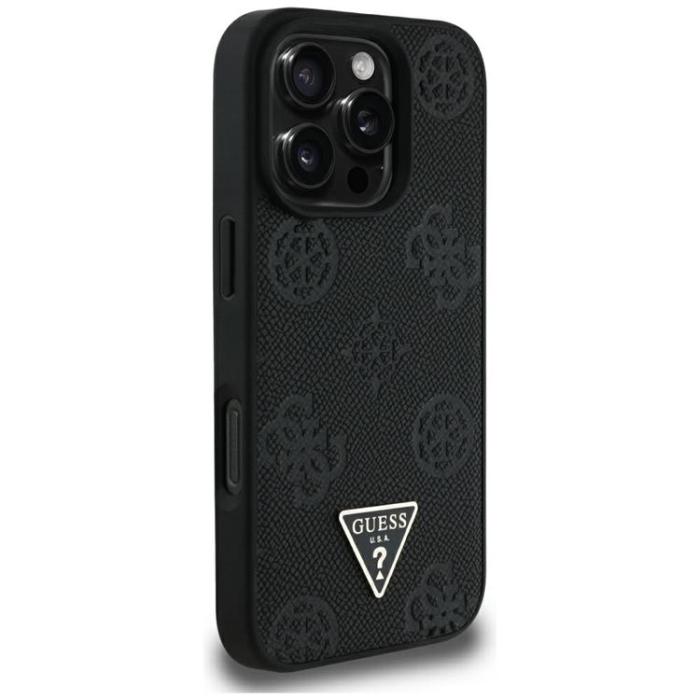 Guess - Guess iPhone 16 Pro Mobilskal MagSafe Hot Stamp Peony Triangle