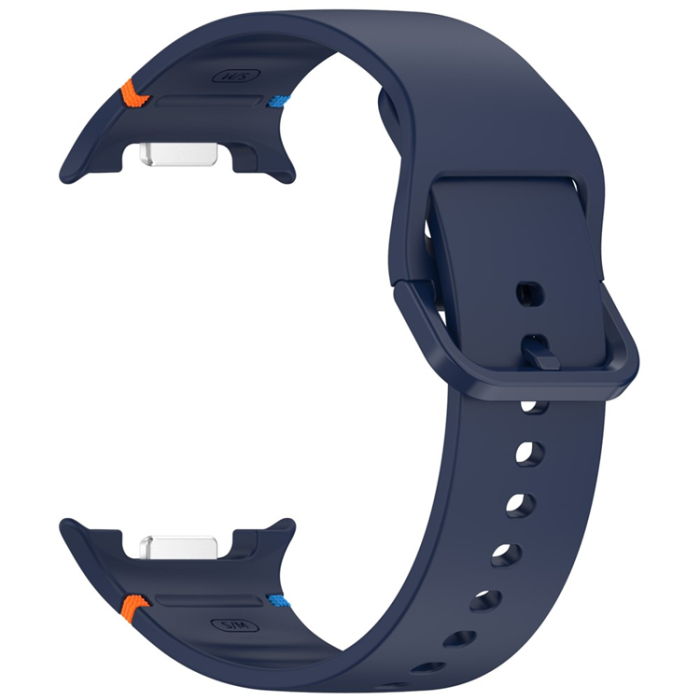 A-One Brand - Galaxy Watch 8/8 Classic (40/44/46mm) Armband Stitching Line - Midnight Blå