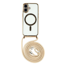 A-One Brand - iPhone 17 Mobilskal MagSafe Electroplating Edge TPU - Guld