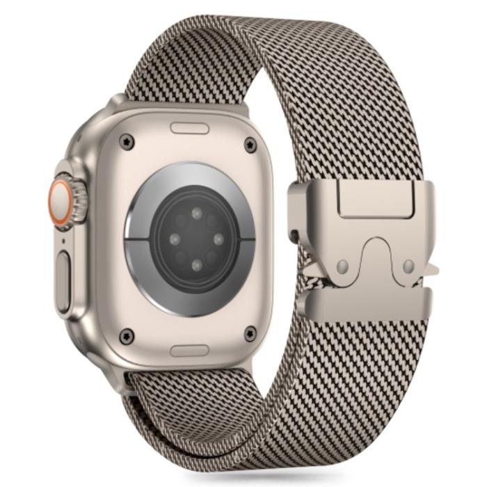Tech-Protect - Tech-Protect Apple Watch (44/45/46/49mm) Armband Milano - Titanium