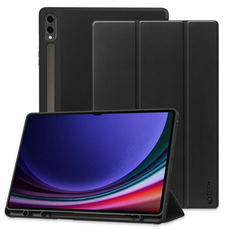 Tech-Protect Galaxy Tab S9 FE Plus Fodral med pennfack - Svart | 2353 | AlltMobil