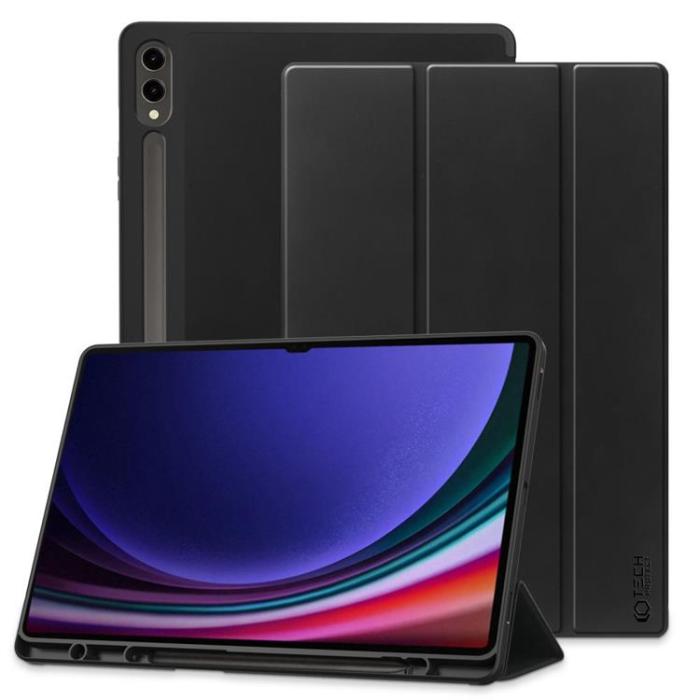 Tech-Protect - Tech-Protect Galaxy Tab S9 FE Plus Fodral med pennfack - Svart