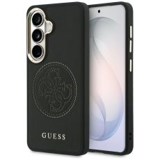 Guess - Guess Mobilskal F&ouml;r Galaxy S26 MagSafe Perforated Logo - Svart