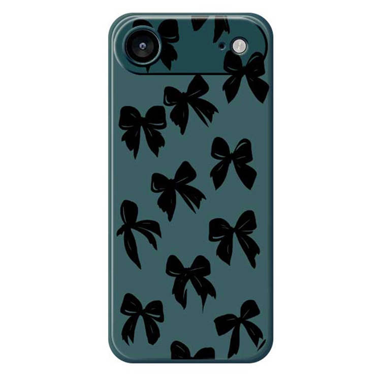 iPhone Air Mobilskal Bow Pattern Printing Straight - Grön | 2353 | AlltMobil