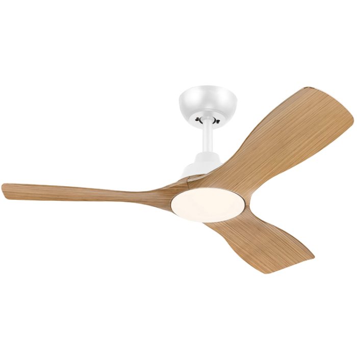 Philips - Philips Takfläktlampa 1.06m Olas - Vit/Wood