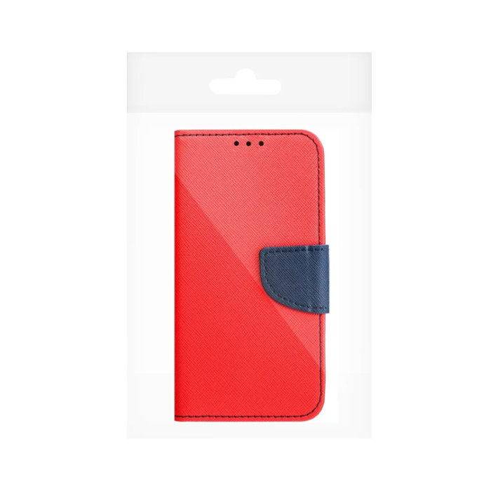 OEM - Xiaomi Redmi 14C Plånboksfodral Fancy - Röd Marinblå