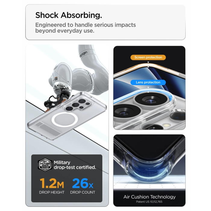 Spigen - Spigen Mobilskal För Galaxy S26 Ultra MagSafe Ultra Hybrid 