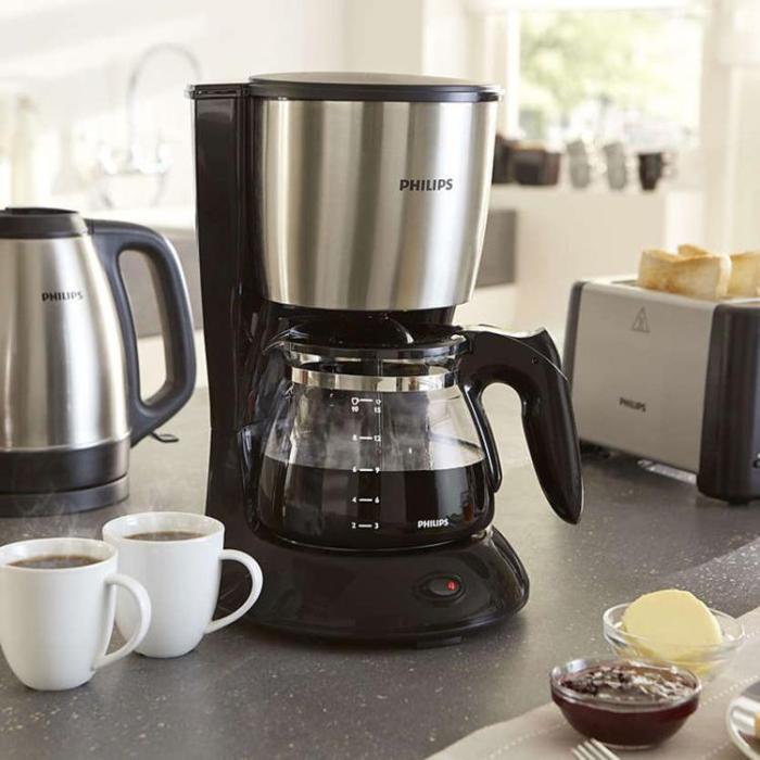 Philips - Philips Kaffebryggare HD7462/20 Daily with Glass jug