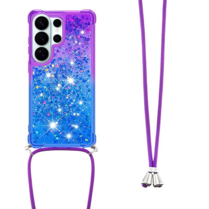 OEM - Mobilskal till Samsung Galaxy S26 Ultra Gradient Quicksand TPU - Lila/Blå