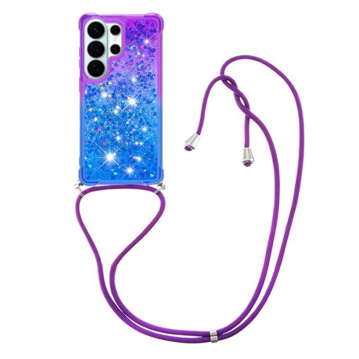 OEM - Mobilskal till Samsung Galaxy S26 Ultra Gradient Quicksand TPU - Lila/Blå