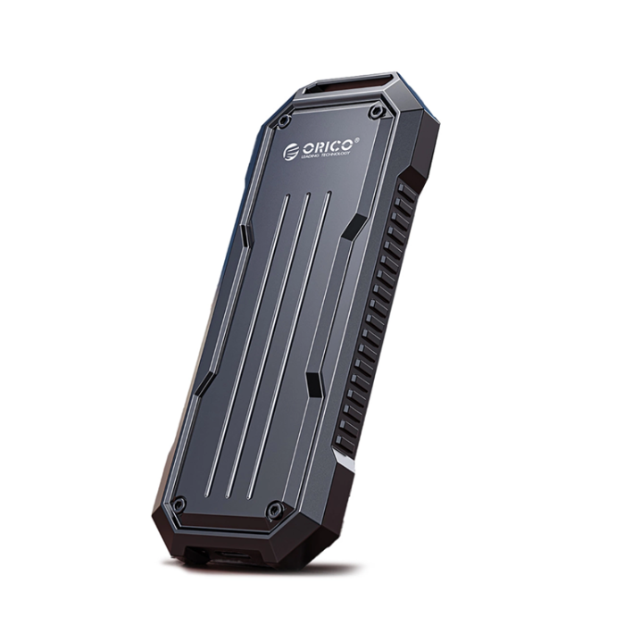 ORICO - Orico Disk Caddy M.2 NVMe/SATA SSD USB-C 3.2 - Grå