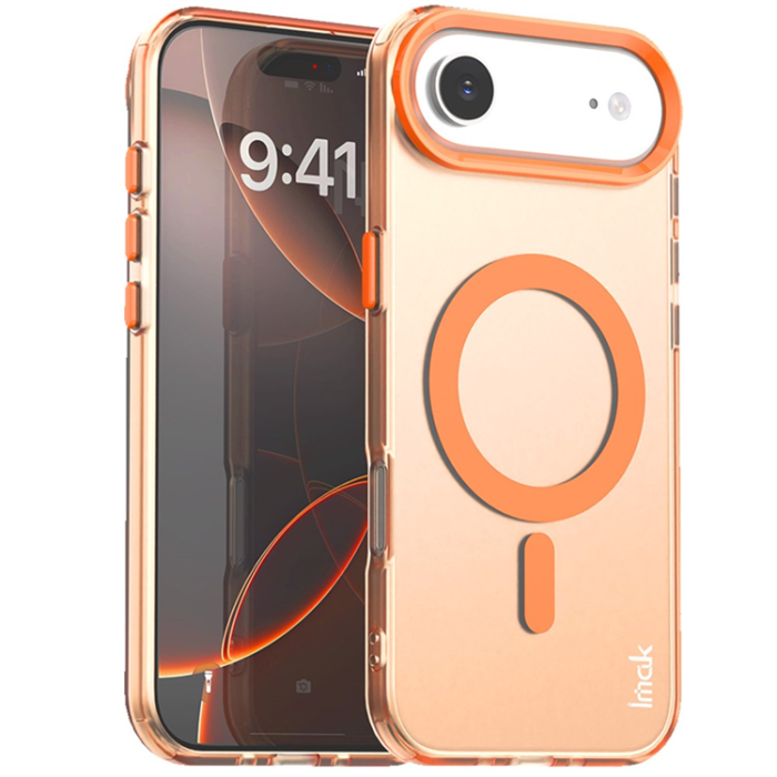 Imak - IMAK iPhone 17 Air Mobilskal MagSafe Anti Drop - Orange