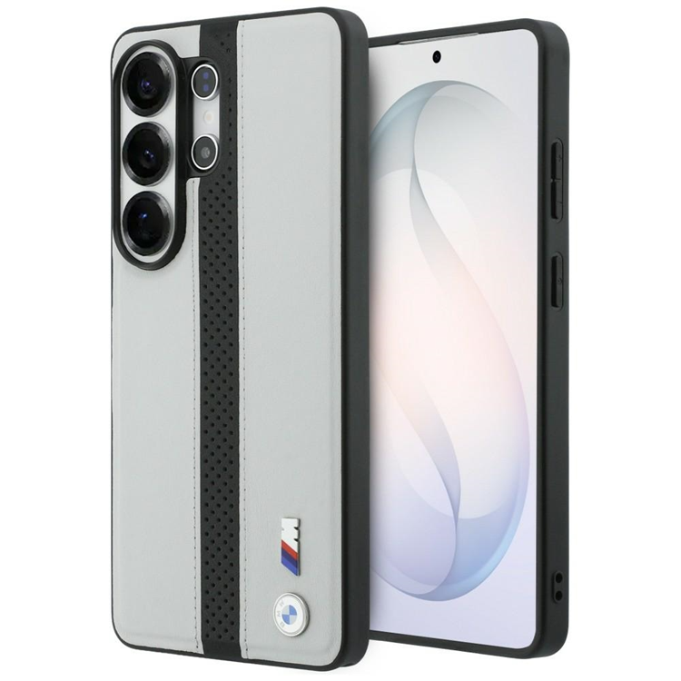 BMW Mobilskal För Galaxy S26 Ultra Magsafe Perforated Stripe Logo - Grå | 2353 | AlltMobil