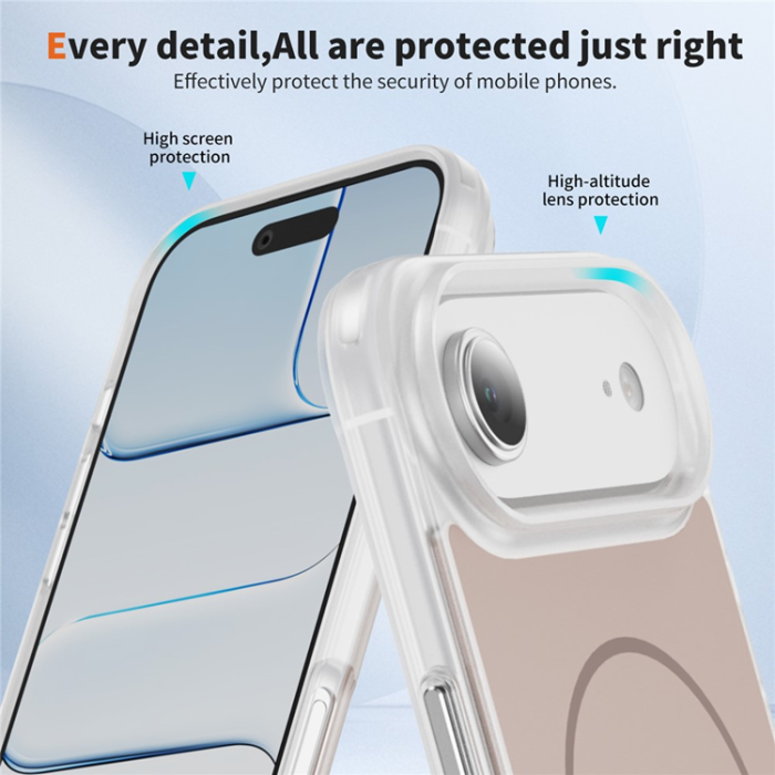 A-One Brand - iPhone Air Mobilskal MagSafe Skin Touch TPU PC - Guld