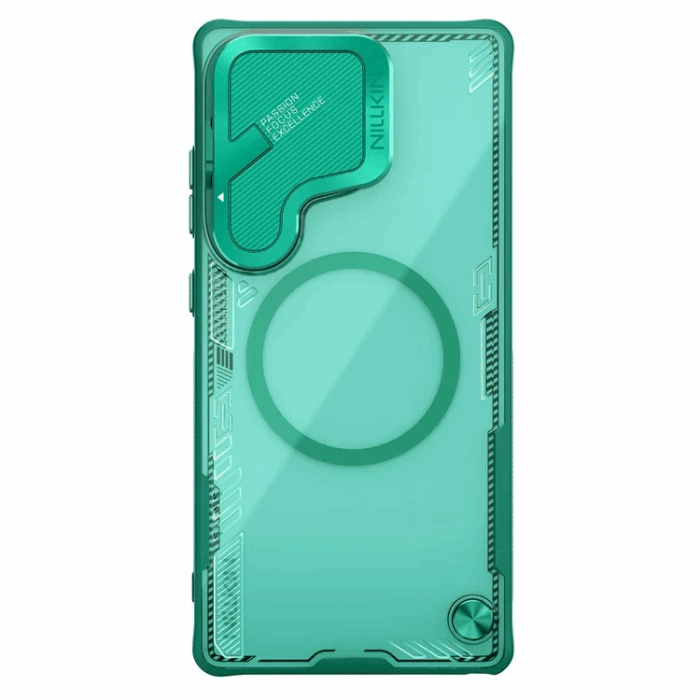 Nillkin - Nillkin Galaxy S25 Ultra Mobilskal Magsafe Iceblade Prop - Grön