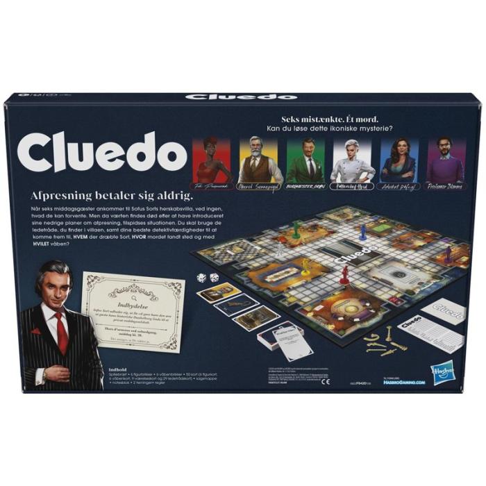 Hasbro - HASBRO Brädspel Cluedo (DK)