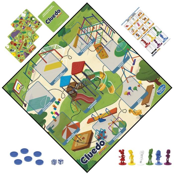 Hasbro - HASBRO Brädspel Cluedo Junior 2 Games In 1 (SE/FI)