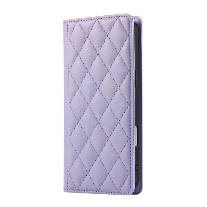 OEM - Plånboksfodral för Samsung Galaxy S26 Konstläder RFID - Lila