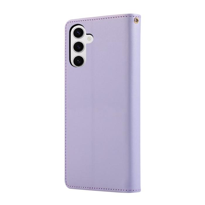 OEM - Plånboksfodral för Samsung Galaxy S26 Konstläder RFID - Lila