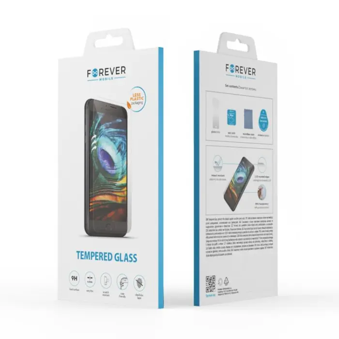 Forever - Forever iPhone 16 Pro Härdat Glas Skärmskydd 2.5D - Clear