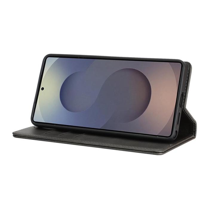 OEM - Mobilskal för Samsung Galaxy S26 Ultra Magnetiskt Konstläder - Svart