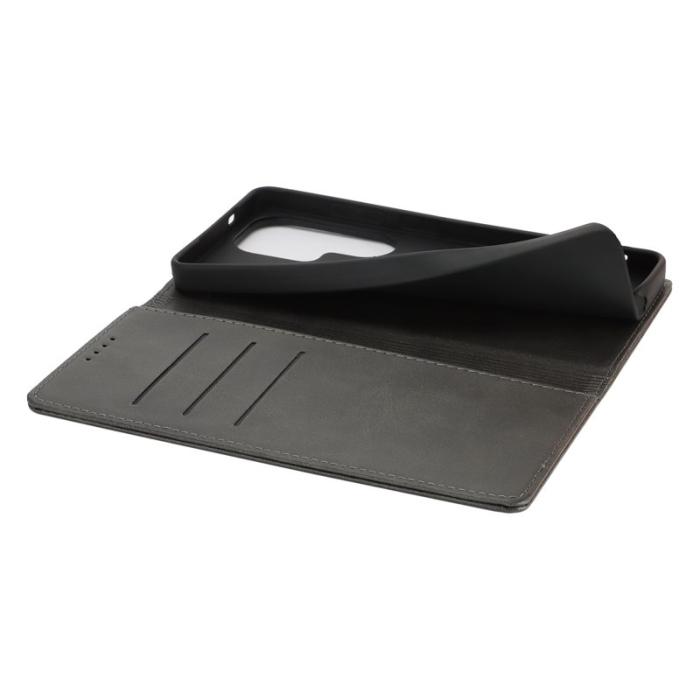 OEM - Mobilskal för Samsung Galaxy S26 Ultra Magnetiskt Konstläder - Svart