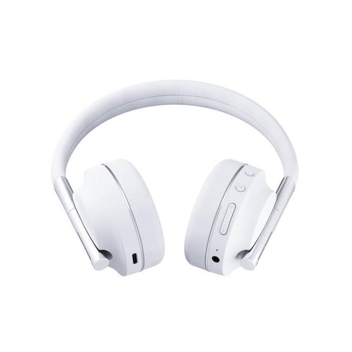 Happy Plugs - Happy Plugs Play Hörlurar Over-Ear 85dB Trådlös - Vit