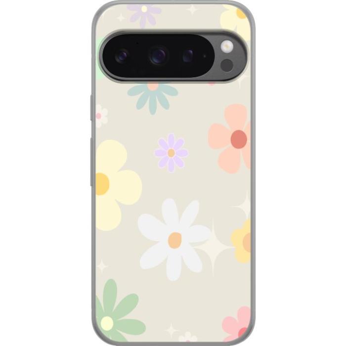 iSecrets - Mobilskal till Google Pixel 9 Pro XL med fejdande blommor