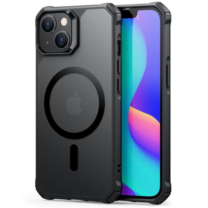 UTGATT1 - ESR iPhone 14 Plus Magsafe Skal Air Armor Halolock - Frosted Svart