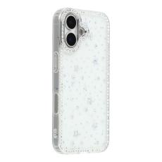A-One Brand - iPhone 17 Mobilskal Rhinestone Edge - Starry Transparent